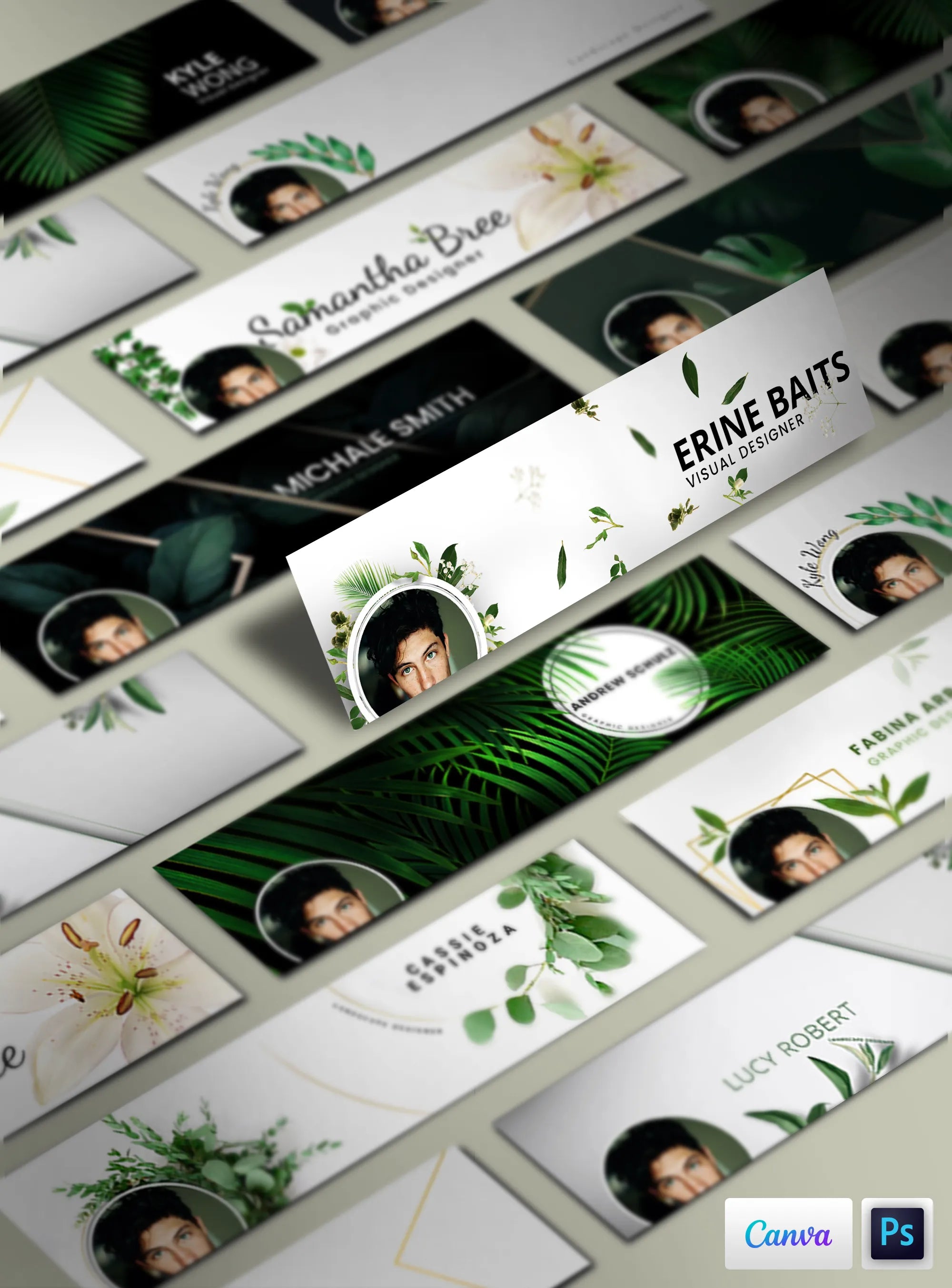 Bring in the flower power with 11 Ultra clean LinkedIn background banners